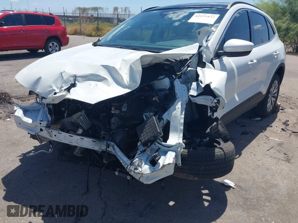 2022 Ford Escape Titanium z VIN 1FMCU9J97NUB89504, wystawiony jako IAAI lot #42571833 z przebiegiem Nie podano mil oraz . Historia ofert i sprzedaży dostępna na DreamBid. Obrazek 6.