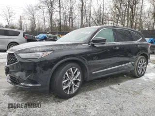 2023 Acura MDX w/Technology Package with VIN 5J8YE1H4XPL038136, listed as a Copart auction lot 88968795 with 67,222 mi miles and Salvage Title. Bid and sale history available at carsss.com. Image 1.