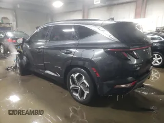 2023 Hyundai Tucson Limited with VIN 5NMJE3AE3PH177346, listed as a Copart auction lot 45743285 with 37,485 mi miles and Salvage Title. Bid and sale history available at carsss.com. Image 2.