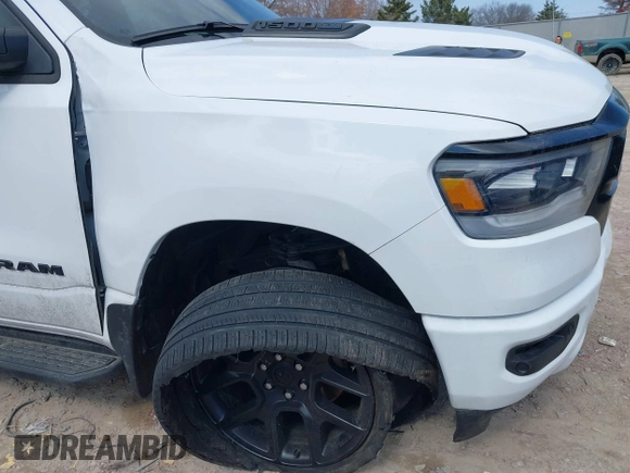 2023 Ram 1500 Laramie with VIN 1C6SRFJT8PN520610, listed as a IAAI auction lot 41898526 with 23,605 mi miles and . Bid and sale history available at DreamBid. Image 17.