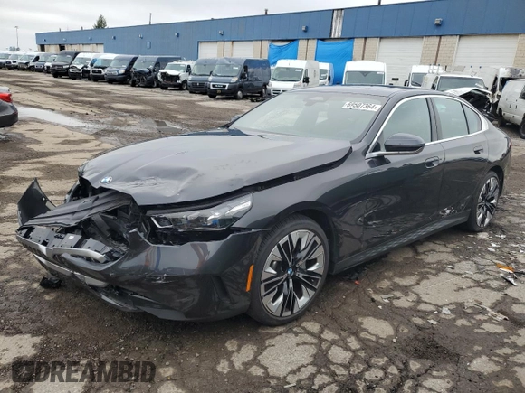 2024 BMW 5 Series 530i xDrive with VIN WBA53FJ05RCP86109, listed as a Copart auction lot 69507364 with 4,506 mi miles and Salvage Title. Bid and sale history available at carsss.com. Image 1.