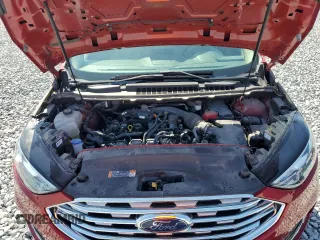 2021 Ford Edge SEL with VIN 2FMPK4J9XMBA16252, listed as a Copart auction lot 52359335 with 56,889 mi miles and Salvage Title. Bid and sale history available at carsss.com. Image 12.