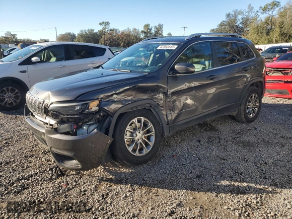 2019 Jeep Cherokee Latitude Plus with VIN 1C4PJLLX3KD130128, listed as a Copart auction lot 42393545 with 108,472 mi miles and Salvage Title. Bid and sale history available at DreamBid. Image 1.