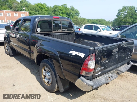 2013 Toyota Tacoma with VIN 3TMMU4FNXDM057020, listed as a IAAI auction lot 42560987 with 177,333 mi miles and . Bid and sale history available at DreamBid. Image 3.