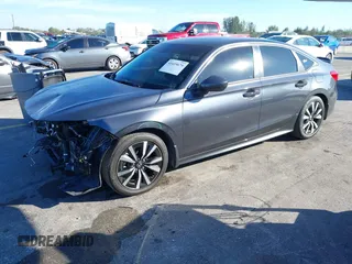 2024 Honda Civic Sedan EX with VIN 2HGFE1F7XRH305800, listed as a IAAI auction lot 41419679 with 24,940 mi miles. Bid and sale history available at carsss.com. Image 18.