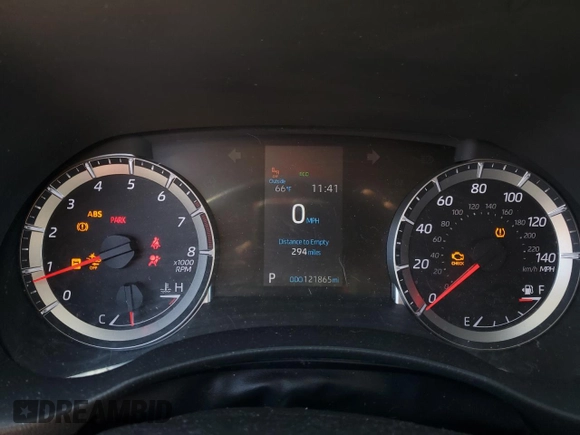 2020 Toyota Highlander LE with VIN 5TDBZRBH6LS009874, listed as a Copart auction lot 48354095 with 121,865 mi miles and Non repairable. Bid and sale history available at DreamBid. Image 9.