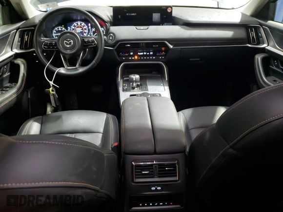 2025 Mazda CX-70 Preferred with VIN JM3KJBHD0S1117705, listed as a Copart auction lot 53974605 with 13,658 mi miles and Clean Title. Bid and sale history available at DreamBid. Image 8.