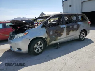 2014 Toyota Sienna L z VIN 5TDZK3DC1ES473465, wystawiony jako Copart lot #52207815 z przebiegiem Nie podano mil oraz Nie do naprawy • Non repairable. Historia ofert i sprzedaży dostępna na DreamBid. Obrazek 1.