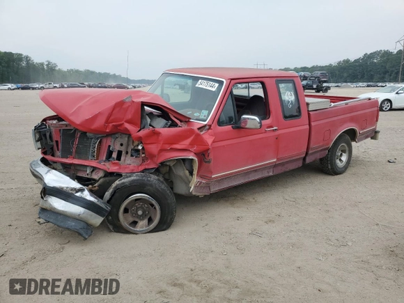 1992 Ford F-150 with VIN 1FTEX15N8NKB89925, listed as a Copart auction lot 62930744 with Not Provided miles and Salvage Title. Bid and sale history available at carsss.com. Image 1.