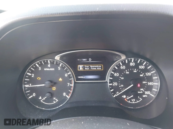 2017 Nissan Pathfinder SV with VIN 5N1DR2MM9HC678395, listed as a IAAI auction lot 41607798 with 190,996 mi miles. Bid and sale history available at carsss.com. Image 15.