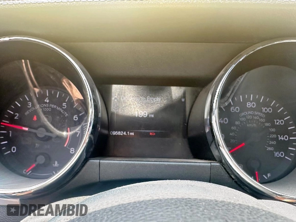 2015 Ford Mustang GT with VIN 1FA6P8CF8F5317000, listed as a Copart auction lot 56435895 with 95,824 mi miles and Clean Title. Bid and sale history available at DreamBid. Image 8.