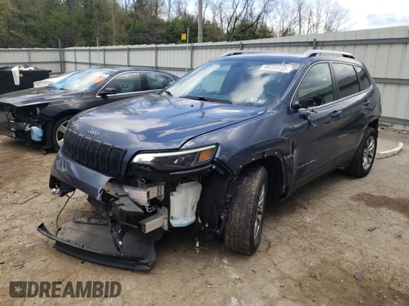 2020 Jeep Cherokee Altitude with VIN 1C4PJMLN3LD546234, listed as a Copart auction lot 49723133 with 29,024 mi miles. Bid and sale history available at carsss.com. Image 1.