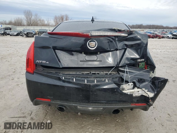 2013 Cadillac ATS Luxury with VIN 1G6AH5R30D0123765, listed as a Copart auction lot 47102485 with 115,159 mi miles and Clean Title. Bid and sale history available at carsss.com. Image 6.