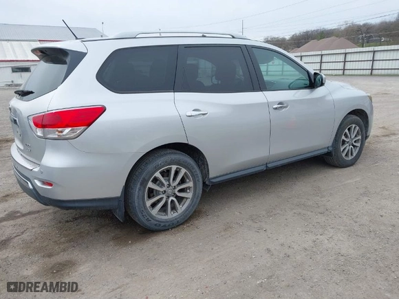 2014 Nissan Pathfinder SL with VIN 5N1AR2MM6EC721637, listed as a IAAI auction lot 41943585 with NaN miles. Bid and sale history available at carsss.com. Image 4.