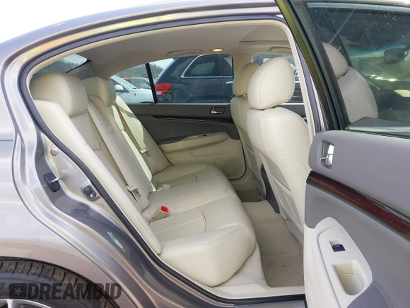 2012 Infiniti G37 x with VIN JN1CV6AR2CM677713, listed as a IAAI auction lot 41864083 with 55,573 mi miles and . Bid and sale history available at DreamBid. Image 8.