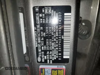 2019 Kia Sorento SX V6 with VIN 5XYPKDA59KG514307, listed as a Copart auction lot 85541144 with 92,677 mi miles and Salvage Title. Bid and sale history available at carsss.com. Image 15.