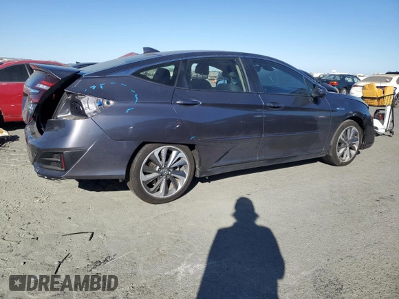2019 Honda Clarity Plug-In Hybrid Touring with VIN JHMZC5F37KC007198, listed as a Copart auction lot 76953024 with 15,096 mi miles and Salvage Title. Bid and sale history available at carsss.com. Image 3.