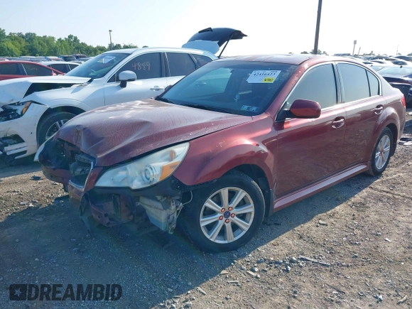 2011 Subaru Legacy Premium with VIN 4S3BMBC65B3264888, listed as a IAAI auction lot 42416423 with 69,642 mi miles and . Bid and sale history available at DreamBid. Image 2.