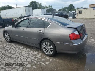 2008 Infiniti M with VIN JNKAY01E38M605396, listed as a Copart auction lot 61312614 with 115,937 mi miles and Salvage Title. Bid and sale history available at carsss.com. Image 2.