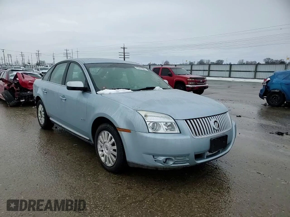 2008 Mercury Sable with VIN 1MEHM40W08G627317, listed as a Copart auction lot 45361995 with 194,506 mi miles and Salvage title. Bid and sale history available at DreamBid. Image 10.