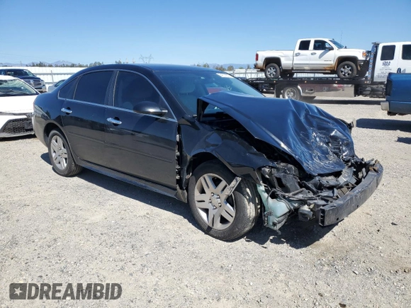 2012 Chevrolet Impala LT Fleet with VIN 2G1WG5E30C1264245, listed as a Copart auction lot 54797655 with 133,325 mi miles and Salvage Title. Bid and sale history available at DreamBid. Image 4.
