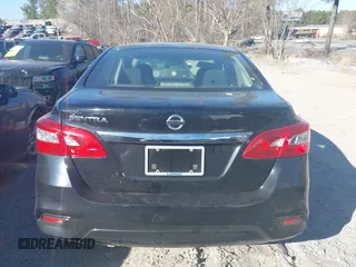 2017 Nissan Sentra S with VIN 3N1AB7AP6HY206348, listed as a IAAI auction lot 41693898 with 105,673 mi miles. Bid and sale history available at carsss.com. Image 16.