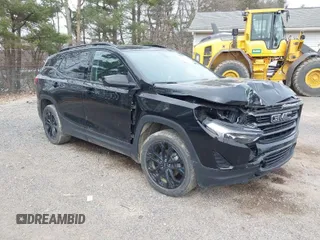 2019 GMC Terrain SLE with VIN 3GKALTEV1KL386679, listed as a IAAI auction lot 41822250 with 77,637 mi miles. Bid and sale history available at carsss.com. Image 1.