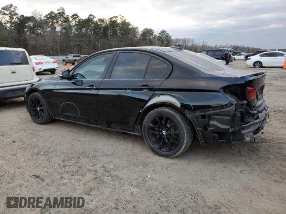 2017 BMW 3 Series 320i with VIN WBA8E1G3XHNU17874, listed as a Copart auction lot 43425885 with 64,915 mi miles and Salvage Title. Bid and sale history available at carsss.com. Image 2.