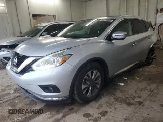 2016 Nissan Murano S with VIN 5N1AZ2MH6GN112560, listed as a Copart auction lot 72698994 with 81,950 mi miles and Salvage Title. Bid and sale history available at carsss.com. Image 1.