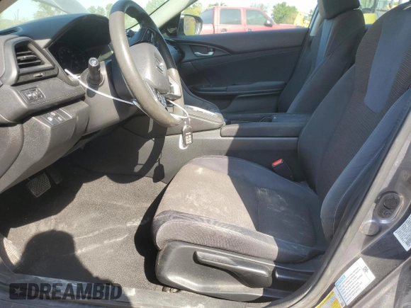 2019 Honda Insight EX with VIN 19XZE4F5XKE016106, listed as a Copart auction lot 74521794 with 124,721 mi miles and Salvage title. Bid and sale history available at DreamBid. Image 7.
