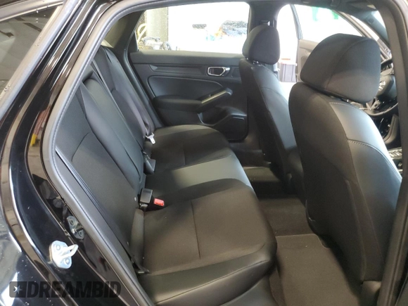 2025 Honda Civic Sport with VIN 2HGFE2F50SH525375, listed as a Copart auction lot 55167865 with 6,949 mi miles and Salvage title. Bid and sale history available at DreamBid. Image 10.