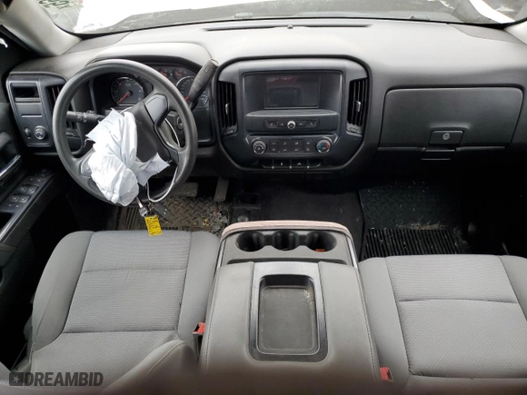 2019 Chevrolet Silverado 1500 LD Custom with VIN 2GCVKMEC6K1241434, listed as a Copart auction lot 49484565 with 0 mi miles and Salvage Title. Bid and sale history available at carsss.com. Image 8.