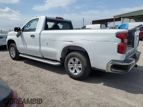 2024 Chevrolet Silverado 1500 Work Truck with VIN 3GCNAAED8RG381321, listed as a Copart auction lot 53080045 with 8,806 mi miles and Salvage Title. Bid and sale history available at carsss.com. Image 2.