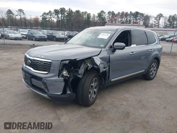 2021 Kia Telluride EX with VIN 5XYP34HCXMG123526, listed as a IAAI auction lot 41842912 with 54,675 mi miles and . Bid and sale history available at DreamBid. Image 17.