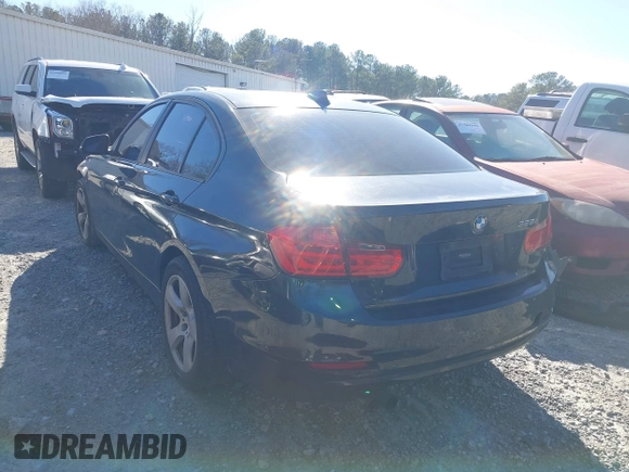 2012 BMW 3 Series 328i with VIN WBA3A5C58CF258408, listed as a IAAI auction lot 41597446 with 227,855 mi miles. Bid and sale history available at carsss.com. Image 3.