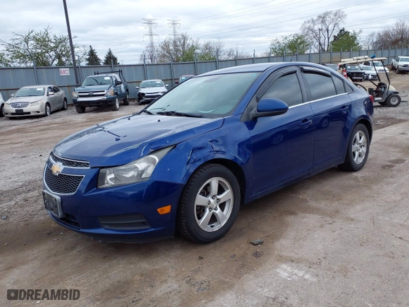 2013 Chevrolet Cruze 1LT with VIN 1G1PC5SBXD7153007, listed as a IAAI auction lot 42032884 with 180,192 mi miles. Bid and sale history available at carsss.com. Image 2.