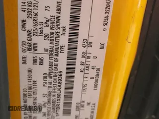 2020 Ford Transit Cargo с VIN 1FTBR1X80LKA89366, выставлен на аукционе Copart как лот 66054145 с пробегом 95 501 миль миль и Списание • Salvage title. История ставок и продаж доступна на DreamBid. Изображение 13.