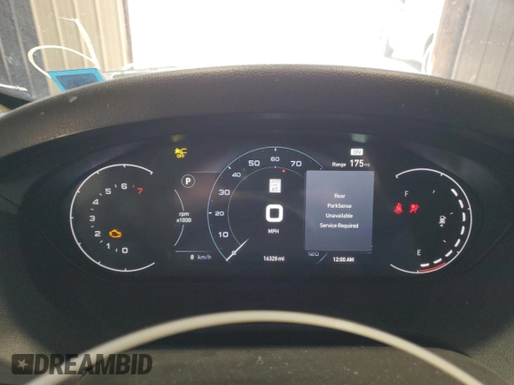 2024 Ram ProMaster Cargo Tradesman with VIN 3C6LRVDG3RE102914, listed as a Copart auction lot 50355075 with 16,328 mi miles and Salvage Title. Bid and sale history available at DreamBid. Image 9.