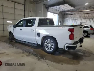 2019 Chevrolet Silverado 1500 Custom with VIN 3GCPYBEH2KG157495, listed as a Copart auction lot 54488295 with 77,899 mi miles and Salvage Title. Bid and sale history available at DreamBid. Image 2.