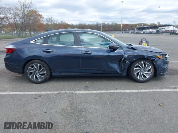 2022 Honda Insight Touring with VIN 19XZE4F90NE007552, listed as a IAAI auction lot 42038471 with 7,904 mi miles and . Bid and sale history available at carsss.com. Image 13.