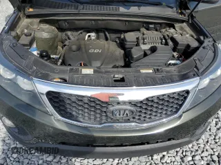 2012 Kia Sorento LX with VIN 5XYKT3A60CG279615, listed as a Copart auction lot 52877795 with 120,159 mi miles and Salvage Title. Bid and sale history available at carsss.com. Image 12.