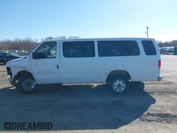 2008 Ford Econoline Passenger XL с VIN 1FDSS31L08DB33919, выставлен на аукционе IAAI как лот 41865371 с пробегом 264 755 миль миль и . История ставок и продаж доступна на DreamBid. Изображение 14.
