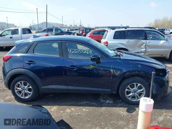 2019 Mazda CX-3 Sport z VIN JM1DKFB71K0445584, wystawiony jako IAAI lot #42210269 z przebiegiem 31 418 mil mil oraz . Historia ofert i sprzedaży dostępna na DreamBid. Obrazek 13.