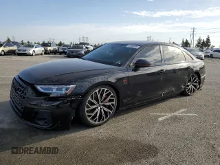 2022 Audi S8 с VIN WAULSBF82NN006809, выставлен на аукционе Copart как лот 47490385 с пробегом 24 842 миль миль и Списание • Salvage title. История ставок и продаж доступна на DreamBid. Изображение 1.