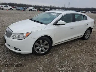 2011 Buick LaCrosse CXS with VIN 1G4GE5ED8BF341537, listed as a Copart auction lot 43261725 with 166,382 mi miles and Salvage Title. Bid and sale history available at carsss.com. Image 1.
