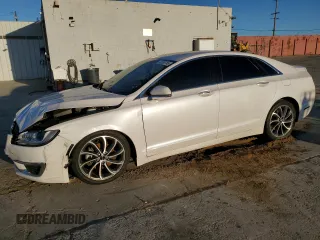 2019 Lincoln MKZ Reserve I with VIN 3LN6L5C95KR602349, listed as a Copart auction lot 46288785 with 57,071 mi miles and Salvage title. Bid and sale history available at DreamBid. Image 1.