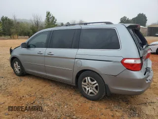 2006 Honda Odyssey EX-L with VIN 5FNRL38786B098075, listed as a Copart auction lot 51526235 with 164,192 mi miles and Salvage Title. Bid and sale history available at carsss.com. Image 2.