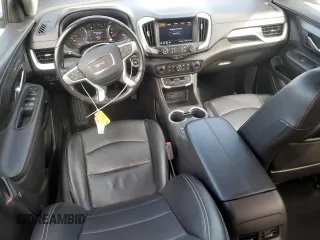 2022 GMC Terrain SLT with VIN 3GKALVEVXNL105396, listed as a Copart auction lot 47887565 with 50,693 mi miles and Clean Title. Bid and sale history available at carsss.com. Image 8.