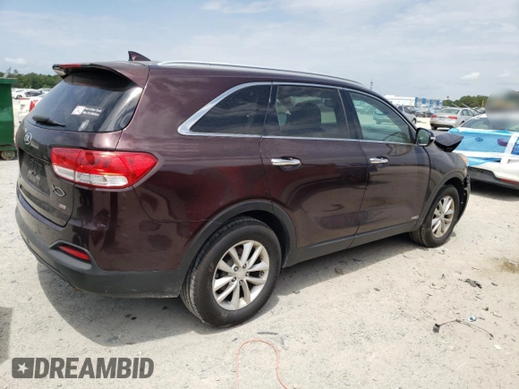 2016 Kia Sorento LX with VIN 5XYPGDA3XGG069826, listed as a Copart auction lot 54824995 with 129,914 mi miles and Salvage Title. Bid and sale history available at DreamBid. Image 3.