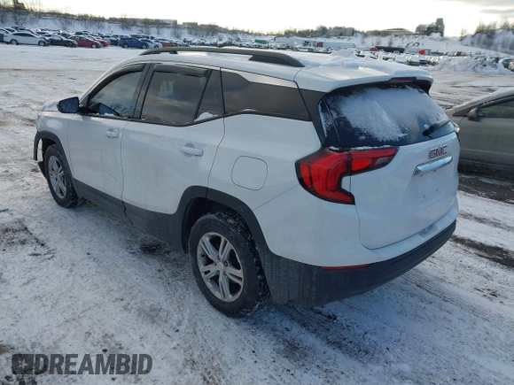 2018 GMC Terrain SLE with VIN 3GKALMEV1JL381034, listed as a IAAI auction lot 41345745 with 54,029 mi miles. Bid and sale history available at carsss.com. Image 3.
